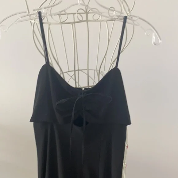 EXPRESS Black CUT-OUT Maxi Dress - Picture 5 of 12